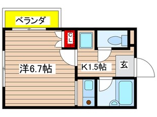 ベルコモンズ八幡山の物件間取画像